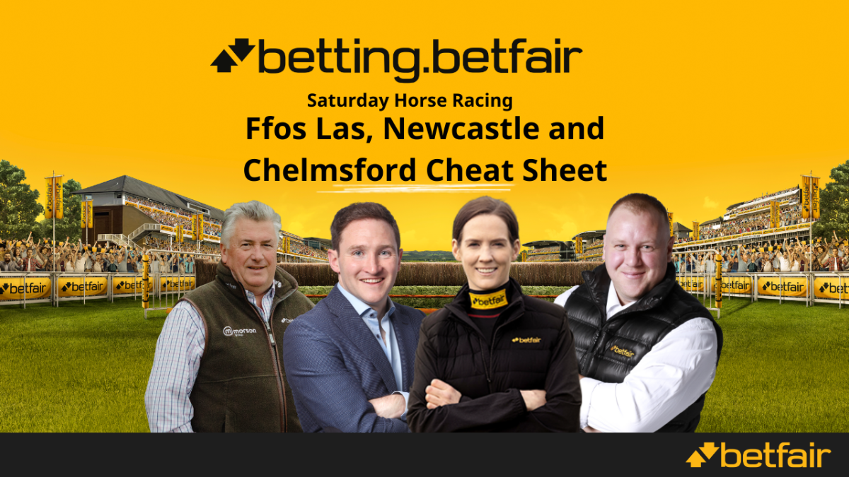 The Saturday Racing Cheat Sheet from Betfair